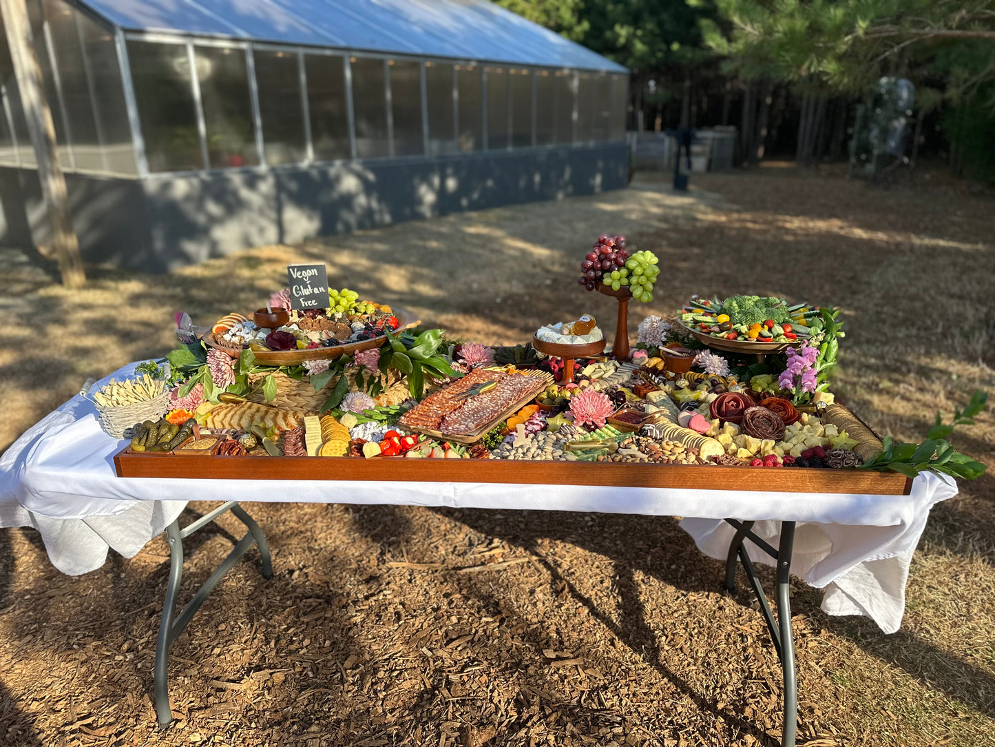 Graze Table- 7ft x 18in, Feeds up to 70-80