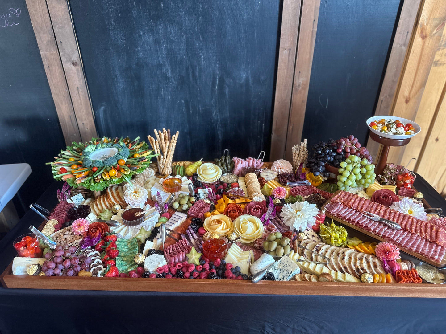 Graze Table- 6ft x 30in, Feeds up to 200