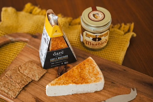 Dare Vegan Cheese- Lusty Mustard Wedge