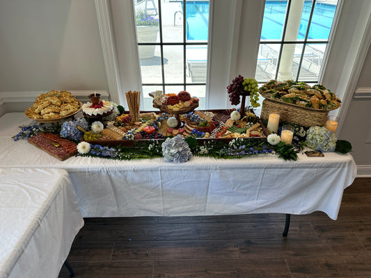 Graze Table- 8ft x 18in, Feeds 90-100