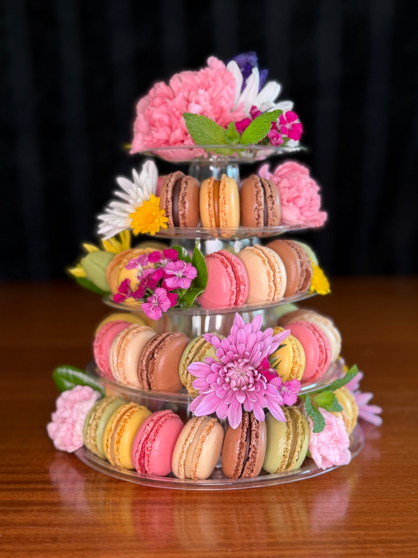 Desserts- 36 count Macaron Tree