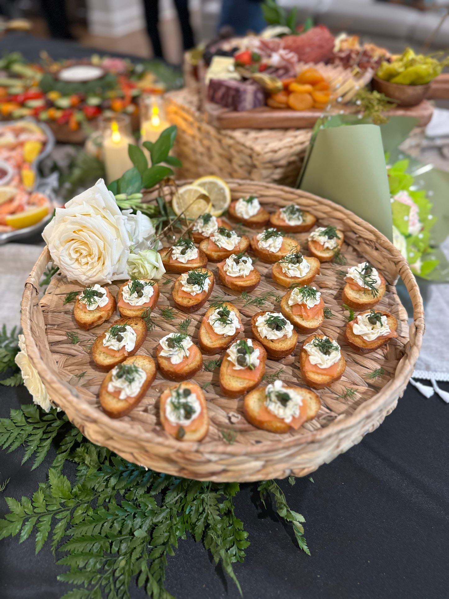 Smoked Salmon Crostini