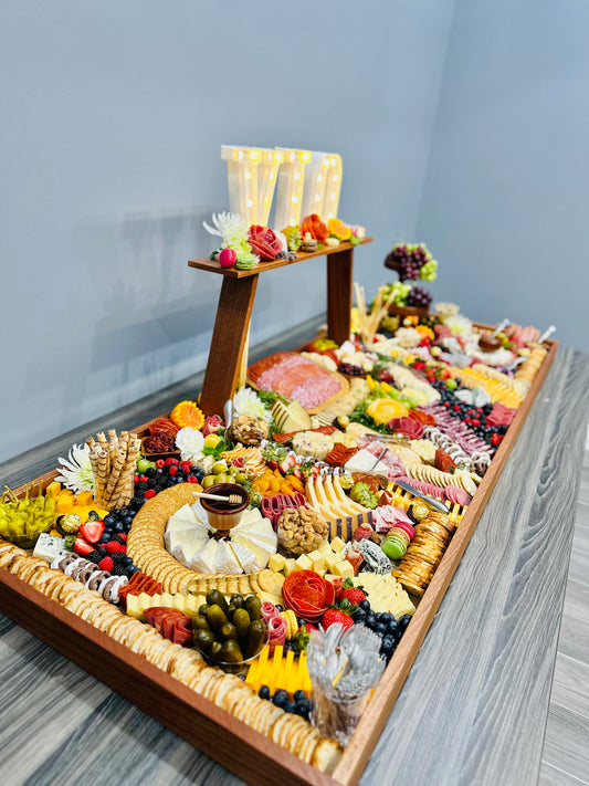 Graze Table- 6ft x 30in, Feeds up to 200