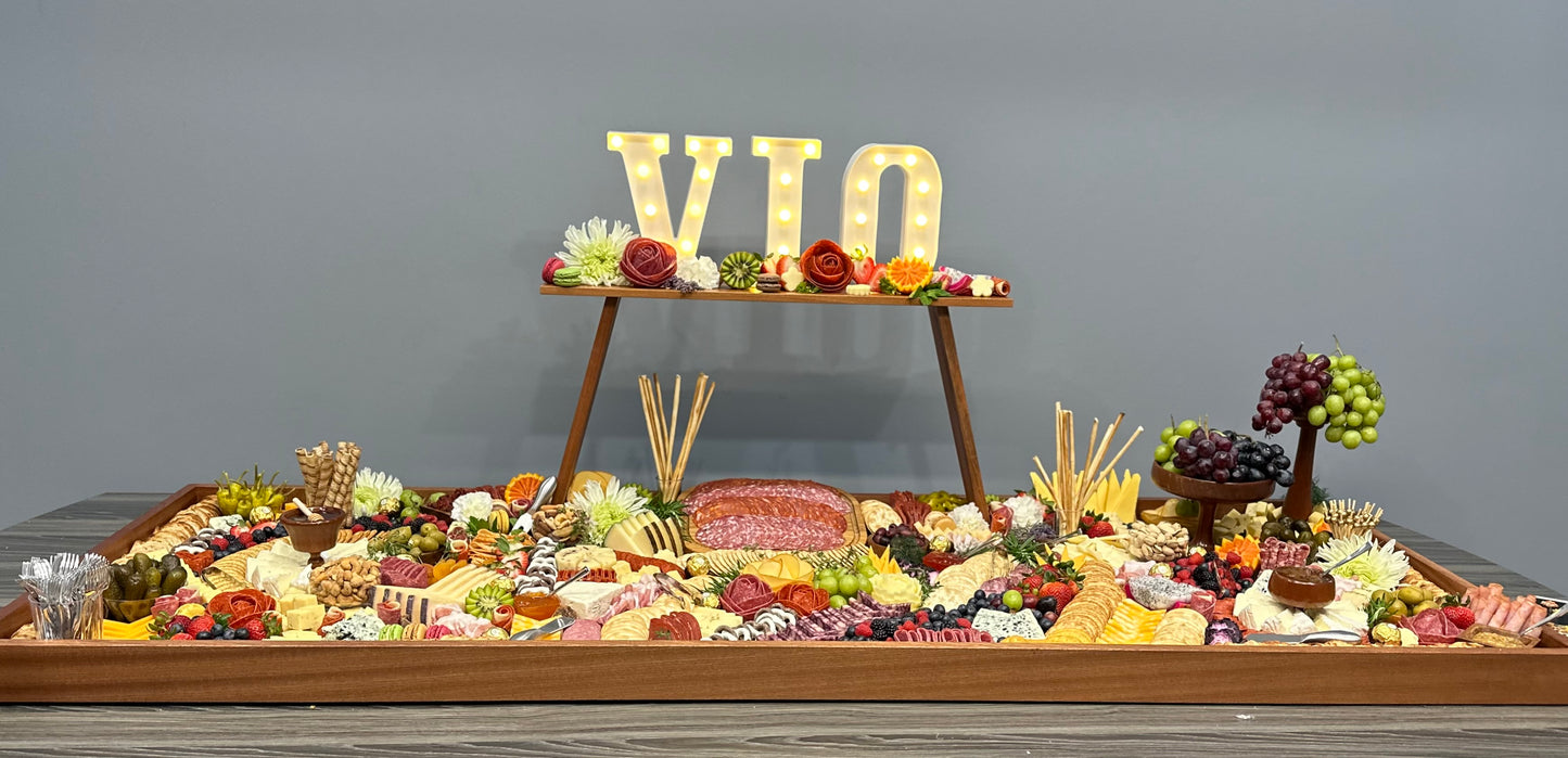 Graze Table- 6ft x 30in, Feeds up to 200