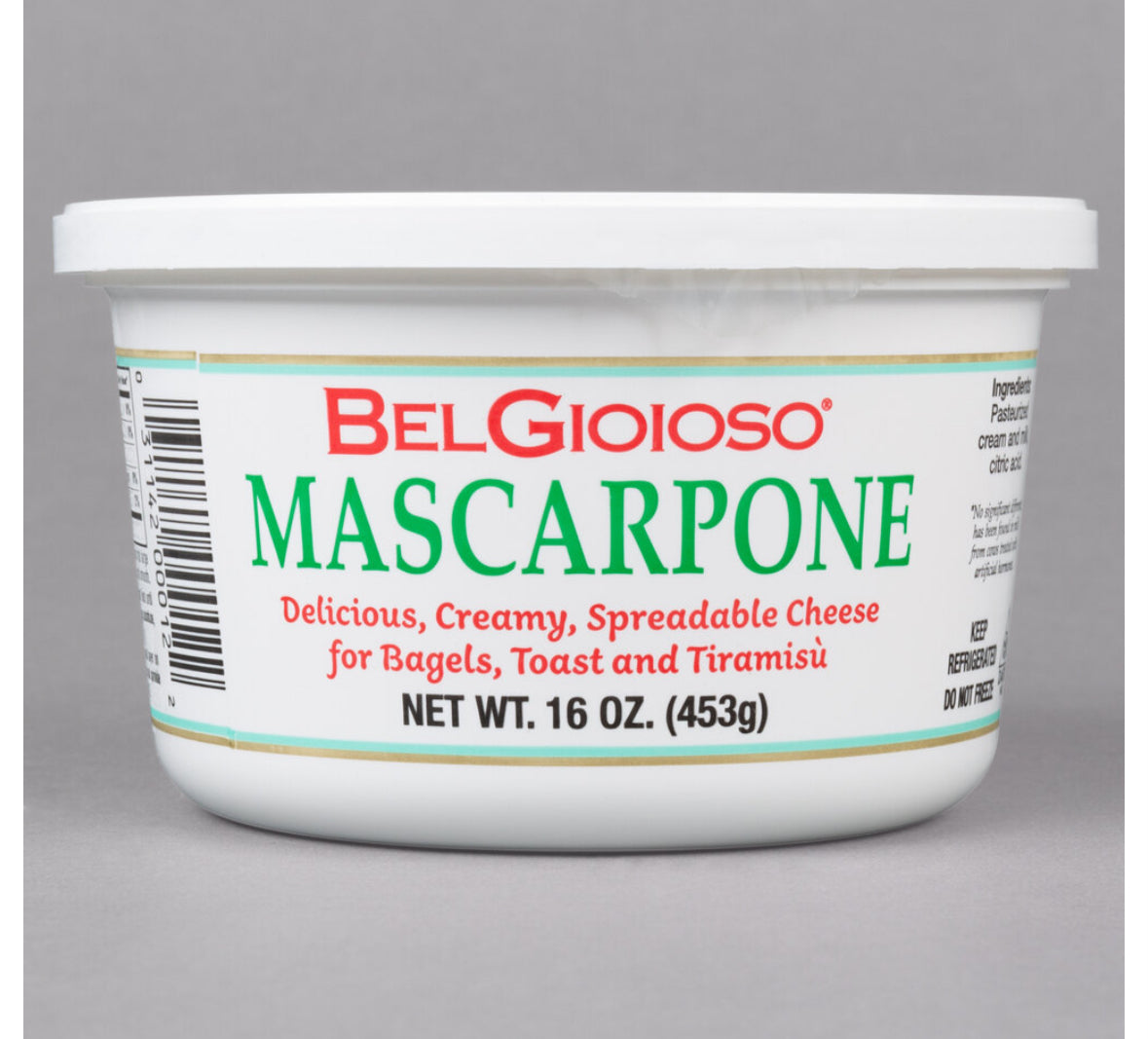 Cheese- BelGioioso Mascarpone