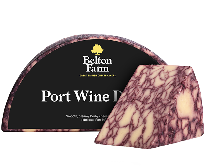Cheese- Belton Farm Port Wine Derby