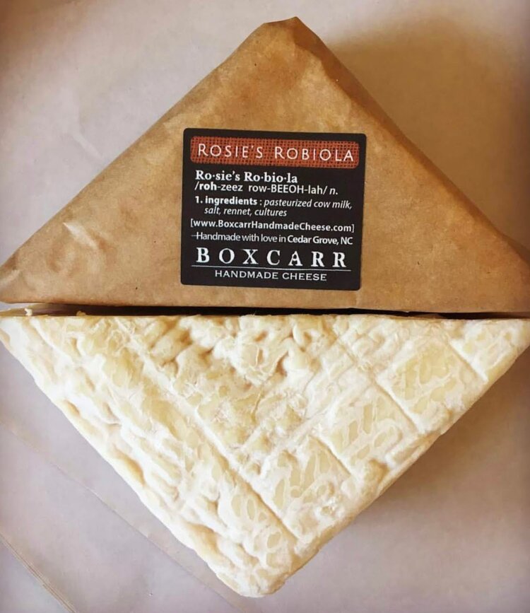 Cheese- Boxcarr Handmade Cheese Rosie's Robiola
