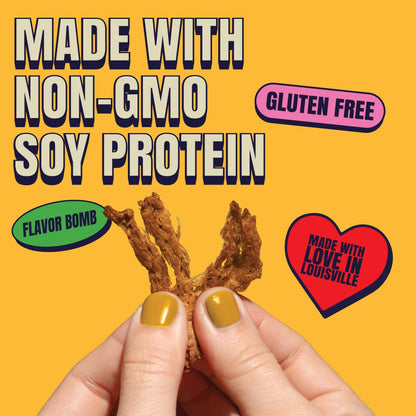 Vegan & Plant Based Smoky Carolina BBQ Jerky 3 oz