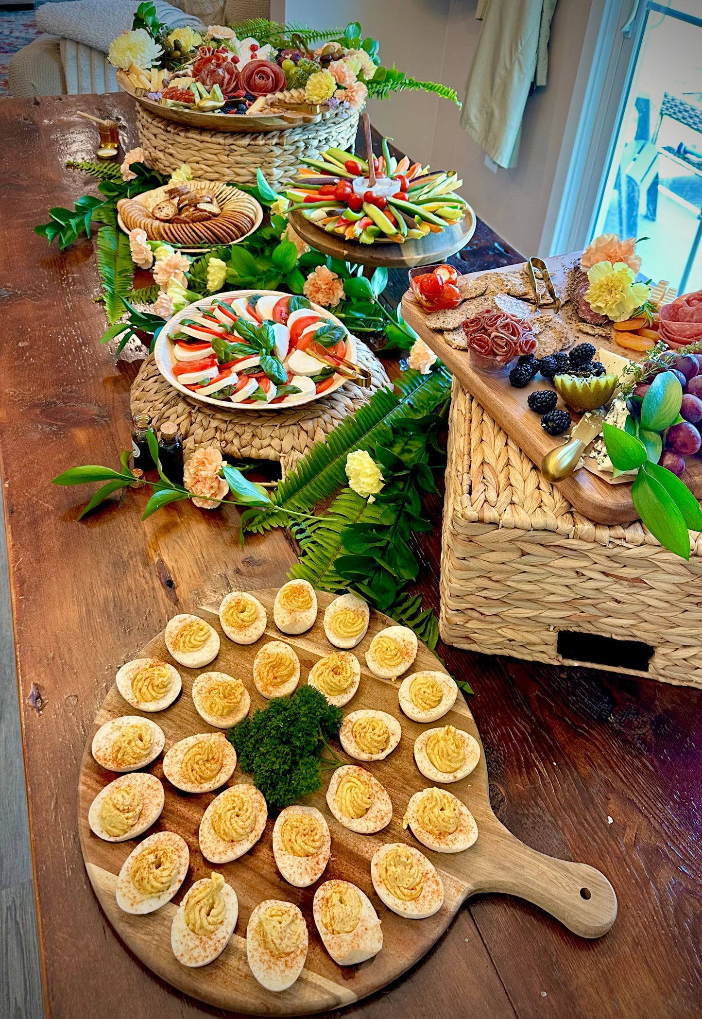 Small Bites- Smoked Deviled Eggs