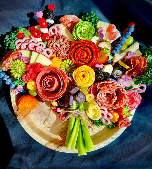 Bouquet Boards- Edible Flower Bouquets for Valentine's Day