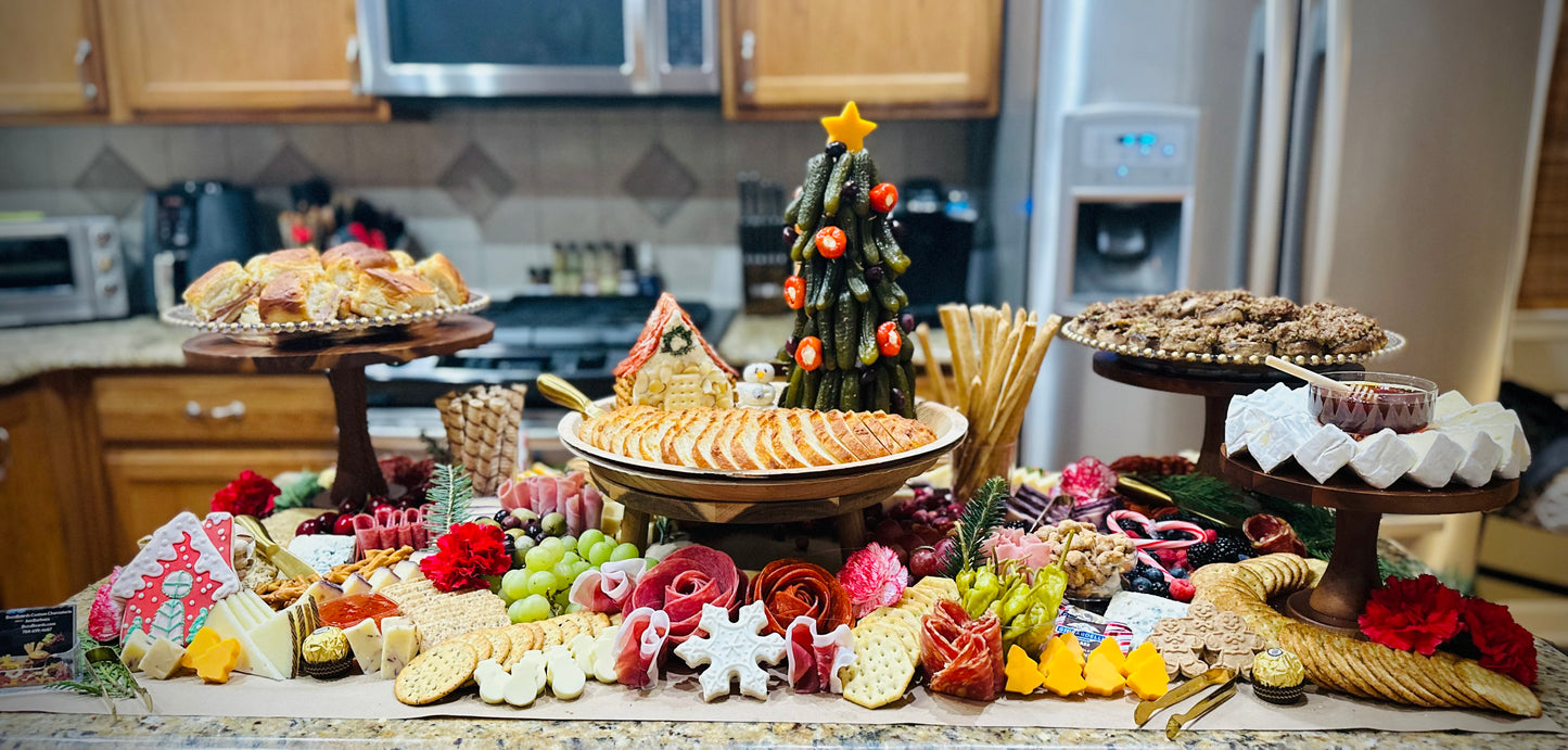 Edible Enhancement- Fruit, Vegetable and Charcuterie 3D Trees