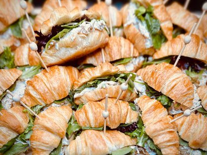 Deli- Mini Croissant Tea Sandwiches