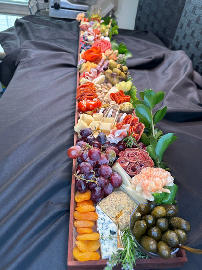 The Centerpiece Grazing Boards~ 6" wide x 3ft, 4ft, 5ft & 6ft long