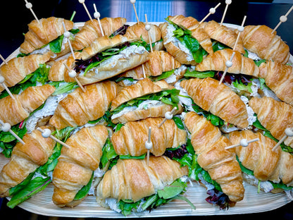 Deli- Mini Croissant Tea Sandwiches