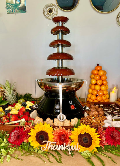 Rent- Chocolate or Cheese Fondue Fountain