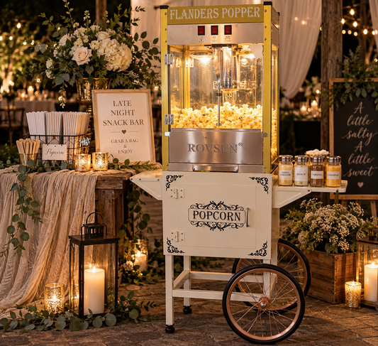 Rent- Vintage Popcorn Cart Experience