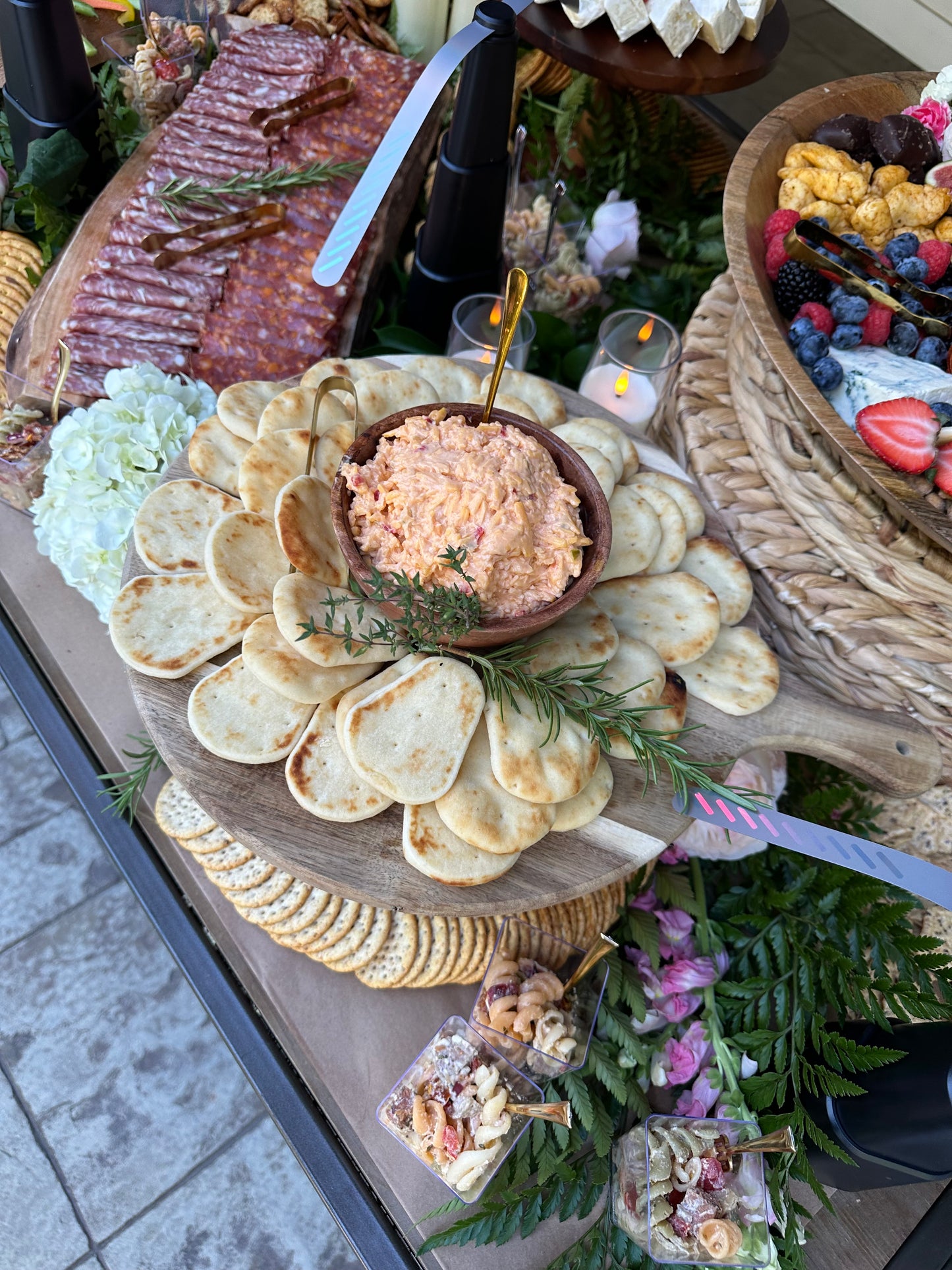 Pita & Pimento Platter