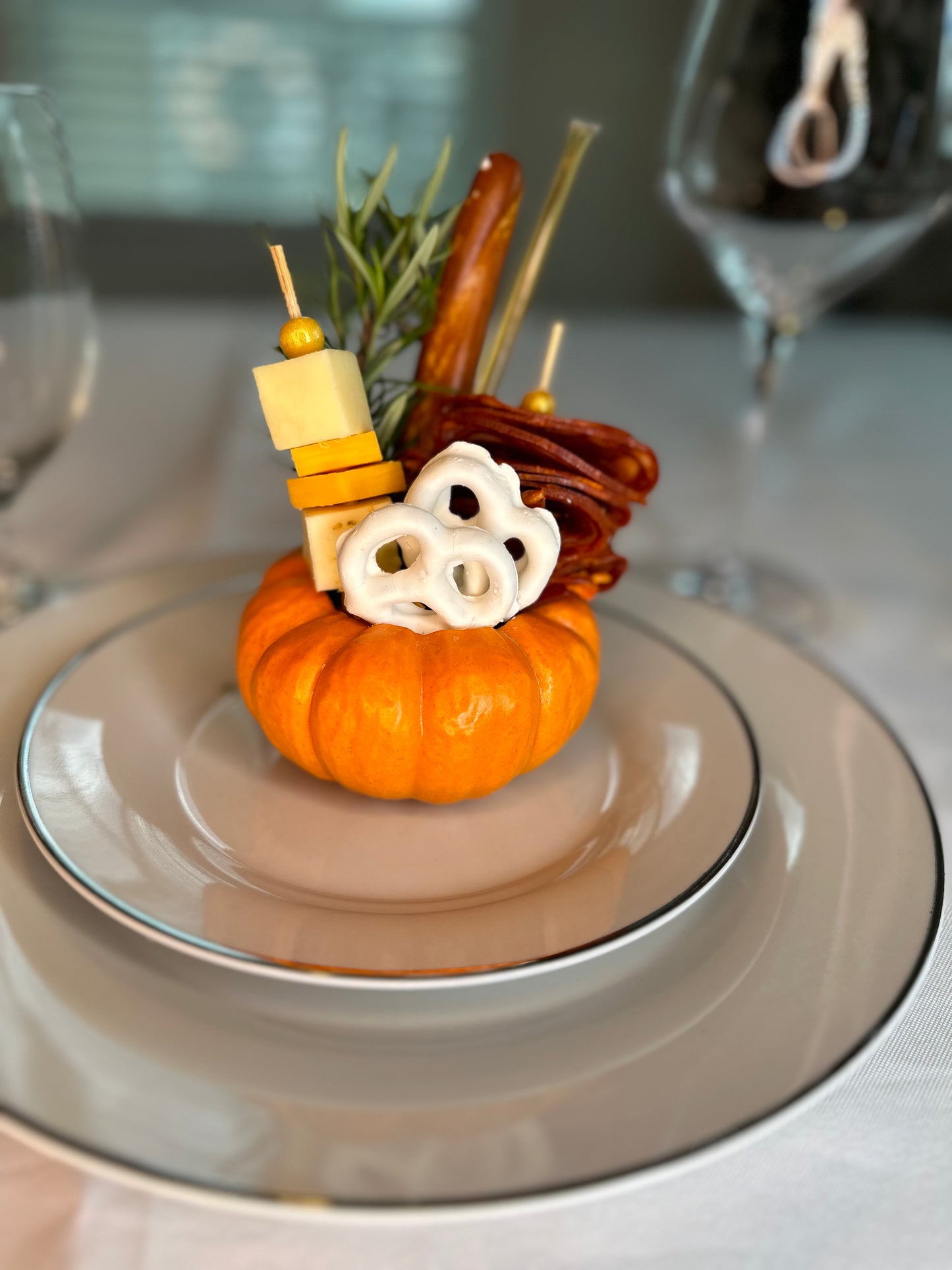 Fall Appetizer Place Setting