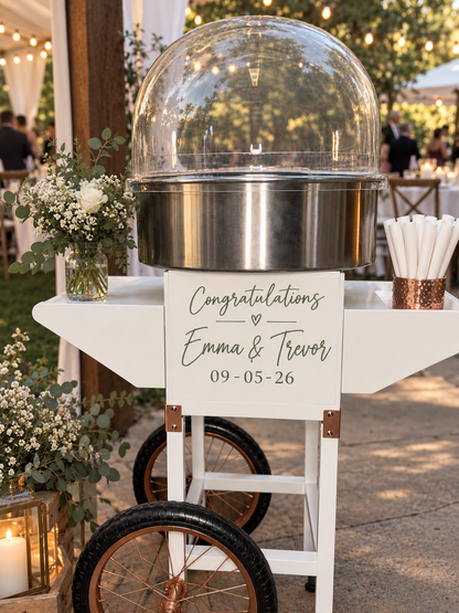 Rent- Elevated Cotton Candy Rental