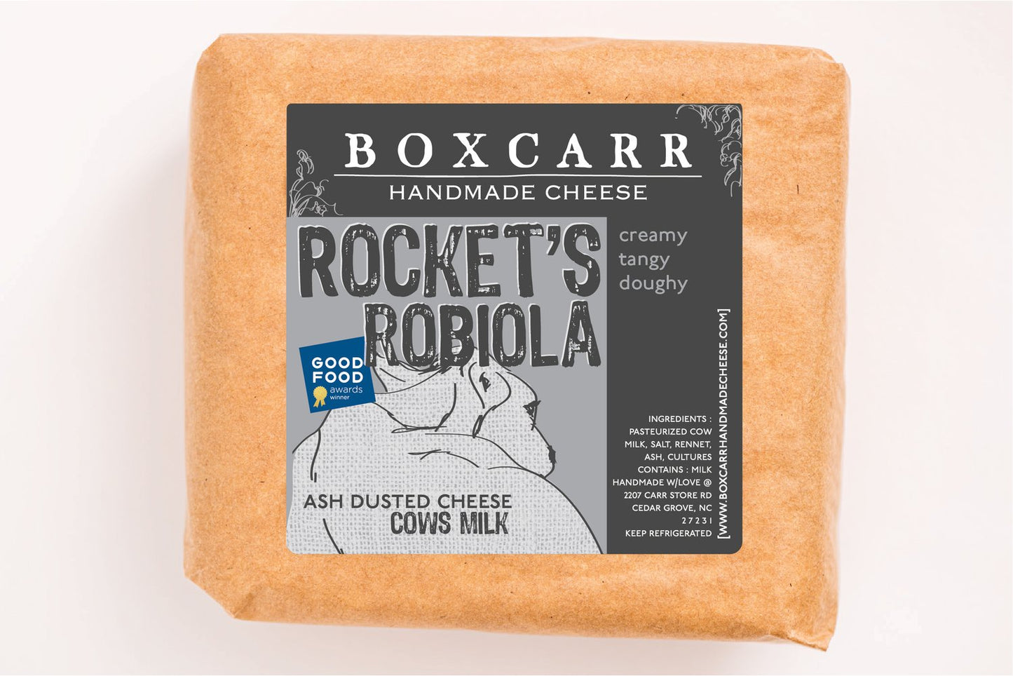 Cheese- Boxcarr Handmade Cheese- Rocket's Robiola