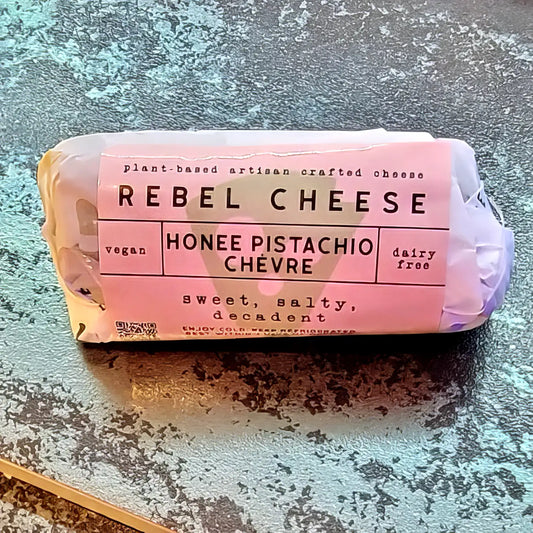 Vegan- Rebel Cheese Honee Pistachio Chevre 4oz